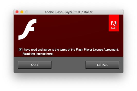 Download newest flash player mac pro